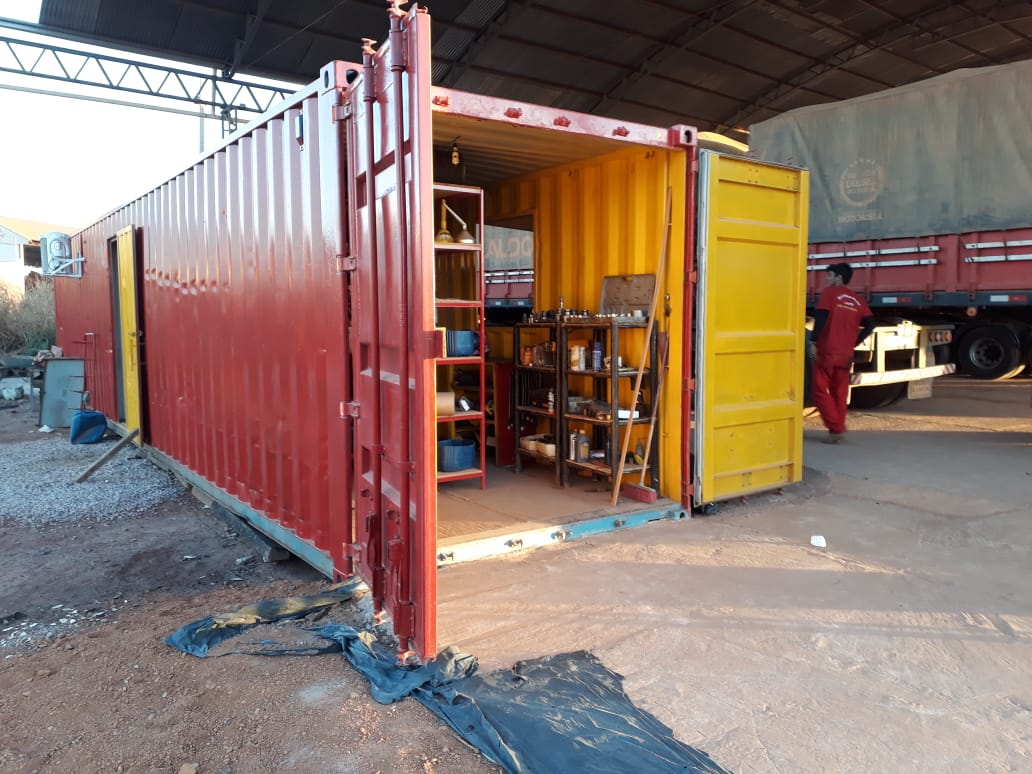 Container almoxarifado Coxipó Container