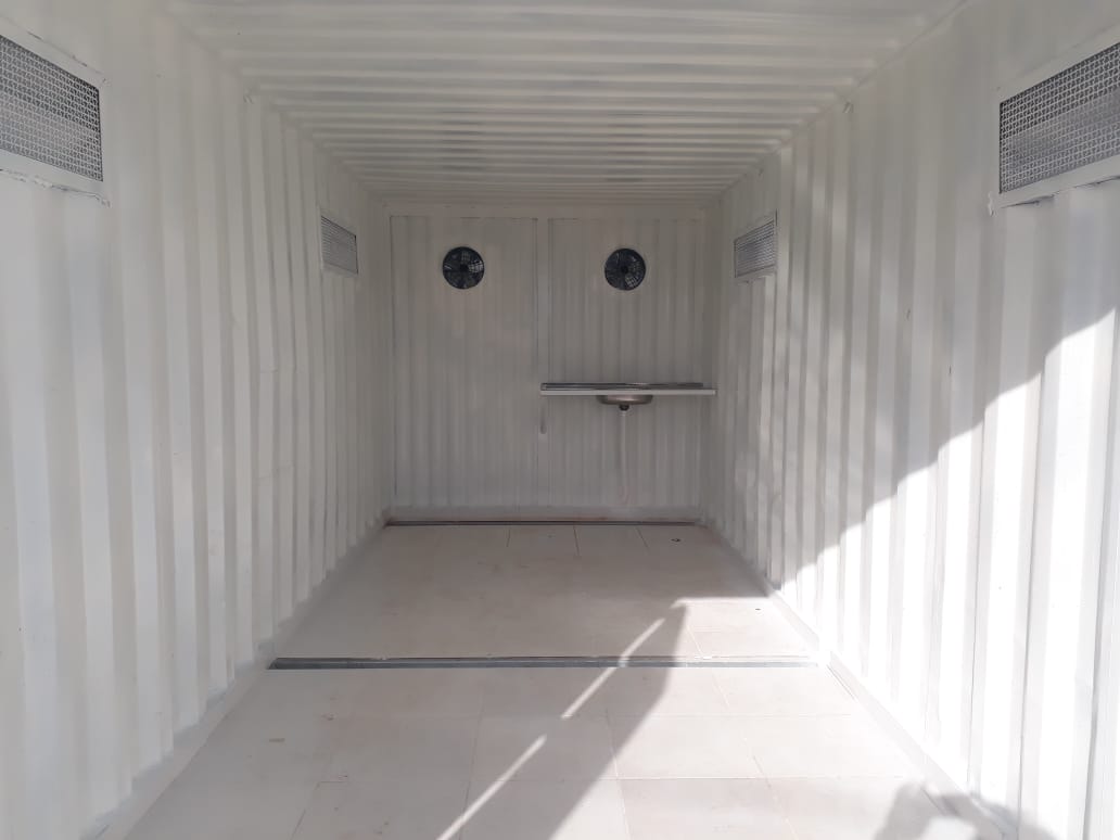 Container para manuseio de defensivos Coxipó Container